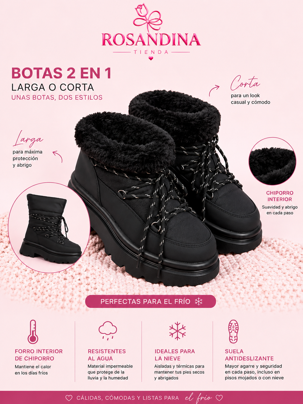 Botas Impermeables Helena