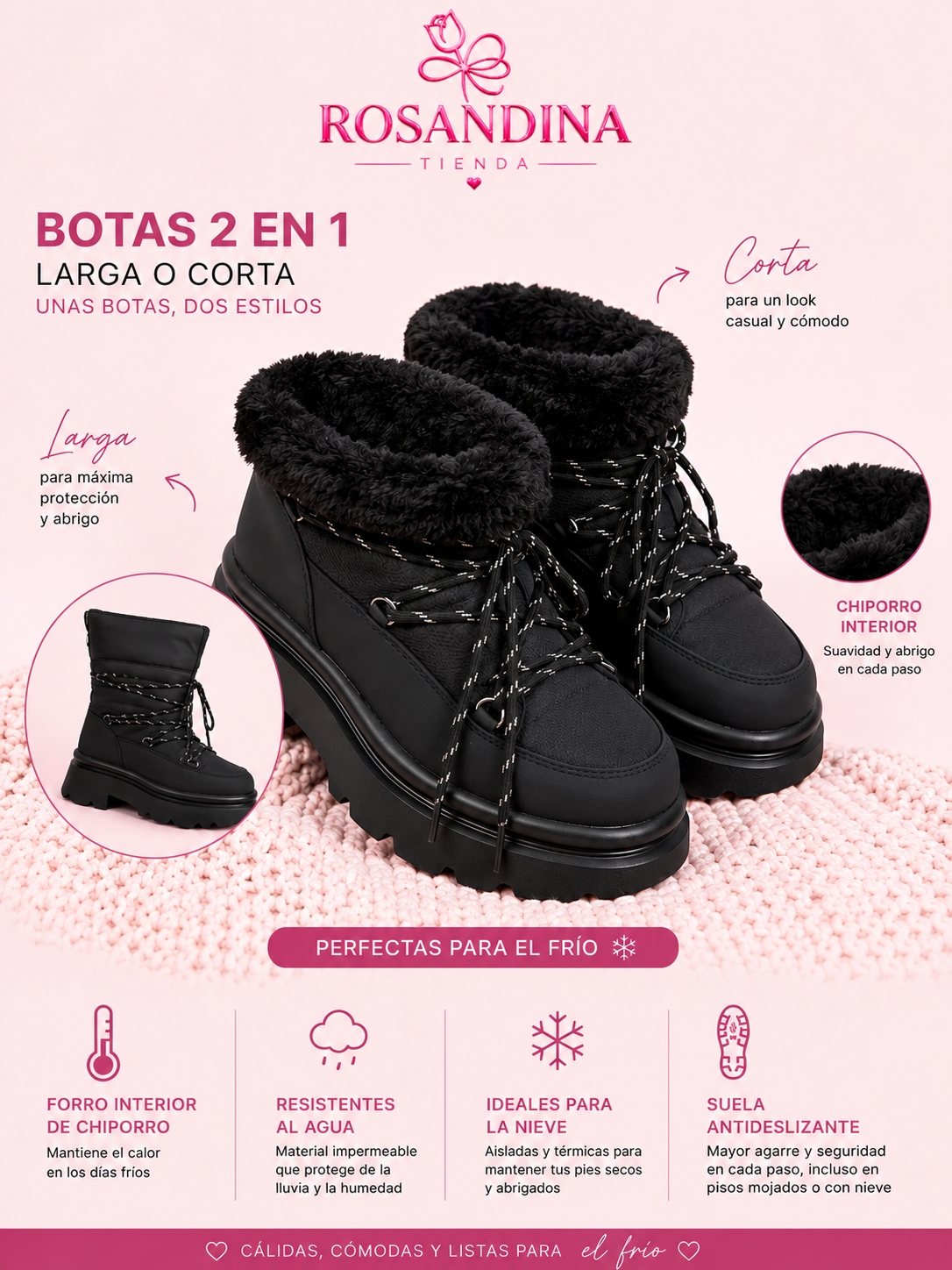 Botas Impermeables Helena